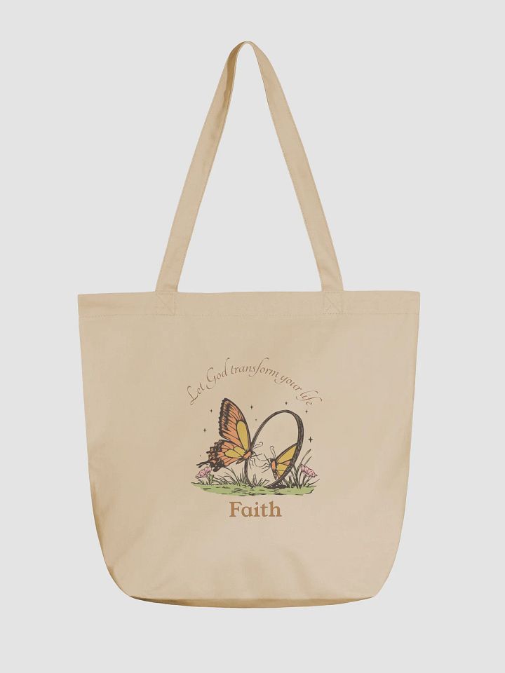 Have Faith Butterfly Tote Bag product image (1)