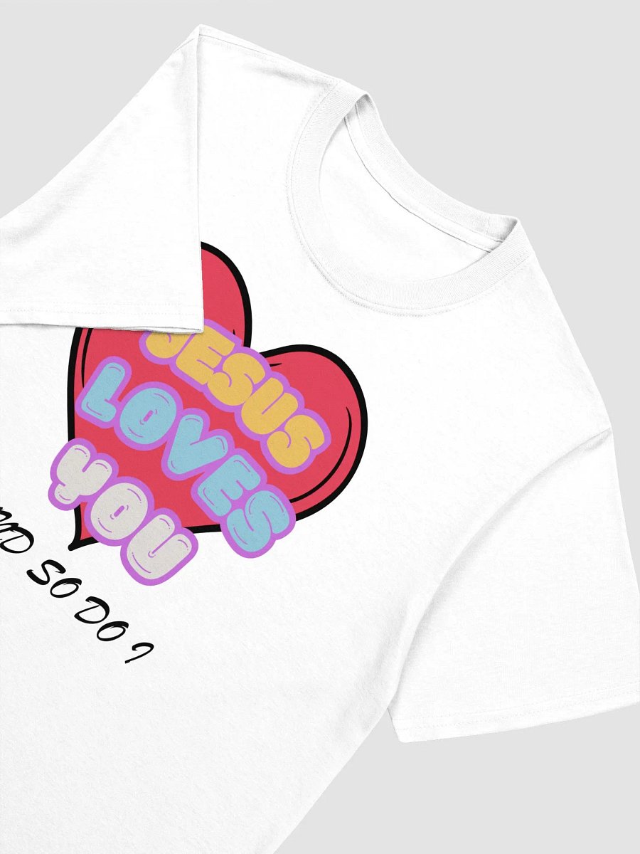Valentines T Shirt Christian Jesus Loves You Graphic Unisex product image (3)