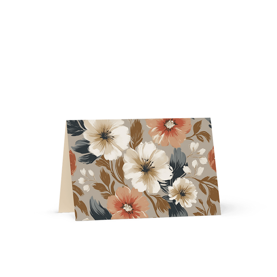 Beige Serenity Greeting Card product image (1)