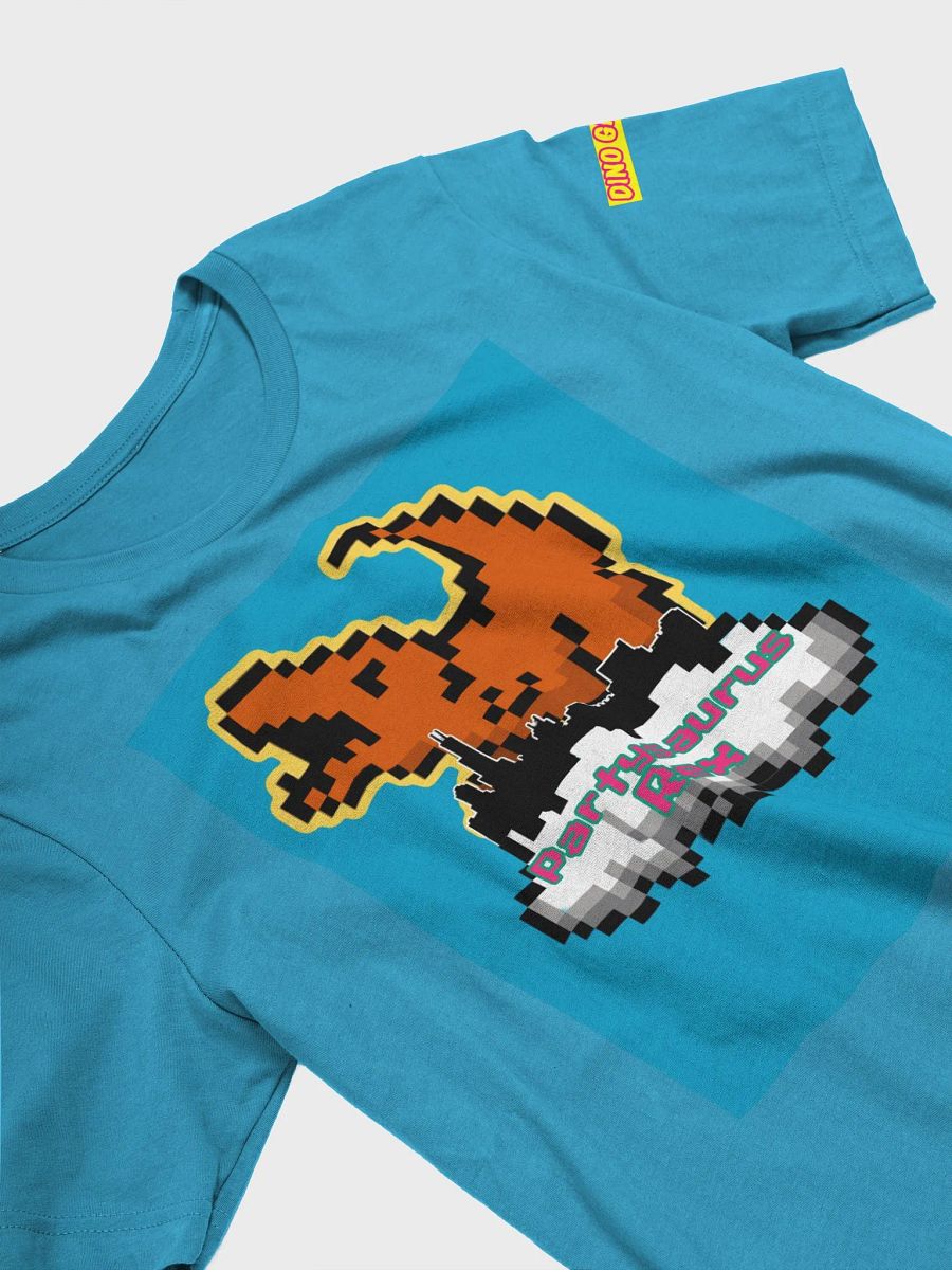 8 Bit Partysaurus Rex Tee Aqua product image (3)