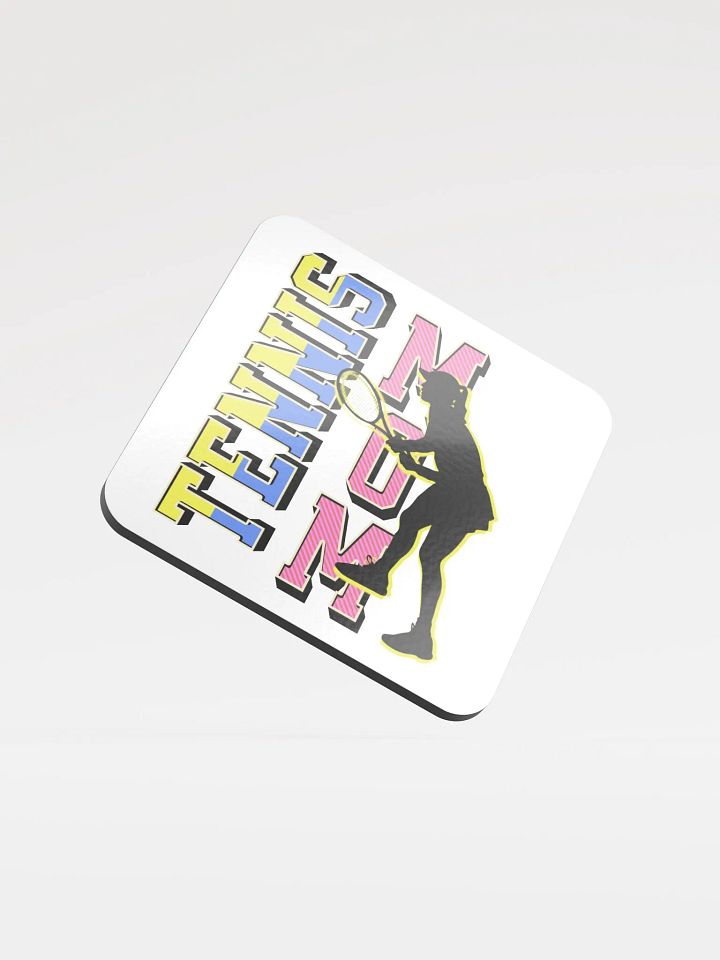 Tennis Mom Sporty Cork Coaster product image (2)