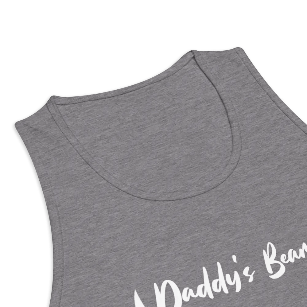 daddy's beard tank (white print) product image (5)