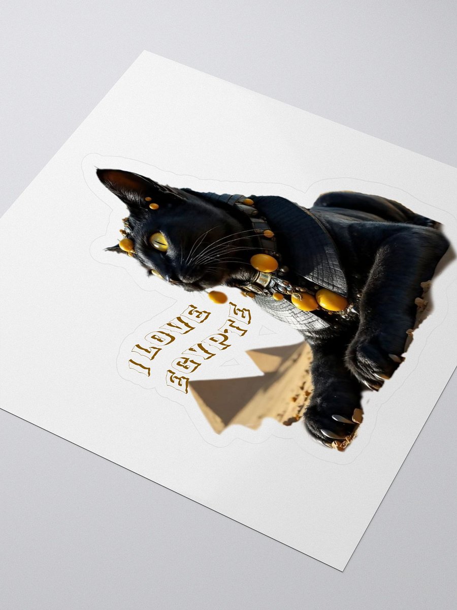 Egyptian Cat Kiss Cut Stickers product image (3)
