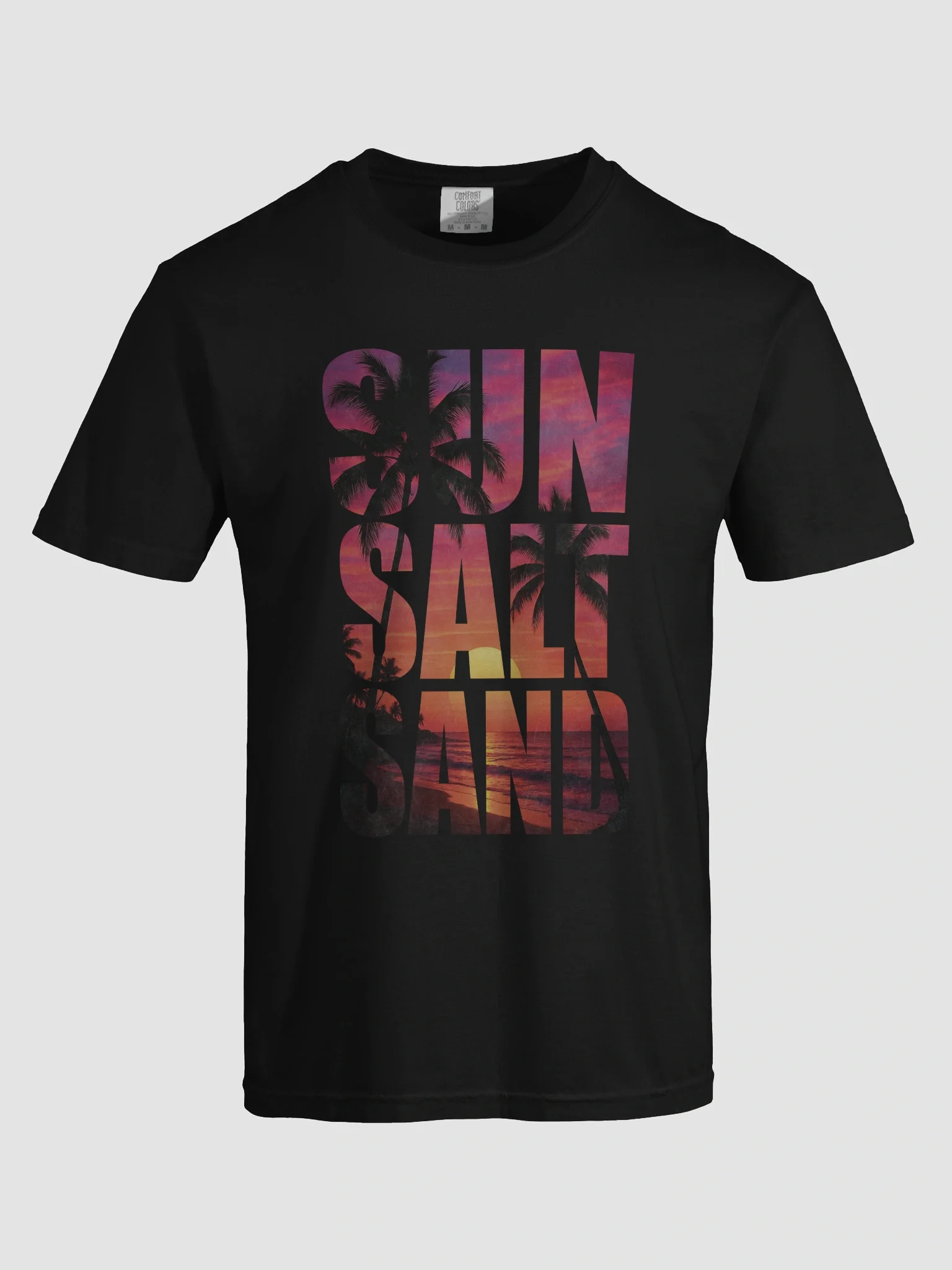 Sun Salt Sand Beach Scene T-Shirt product image (30)
