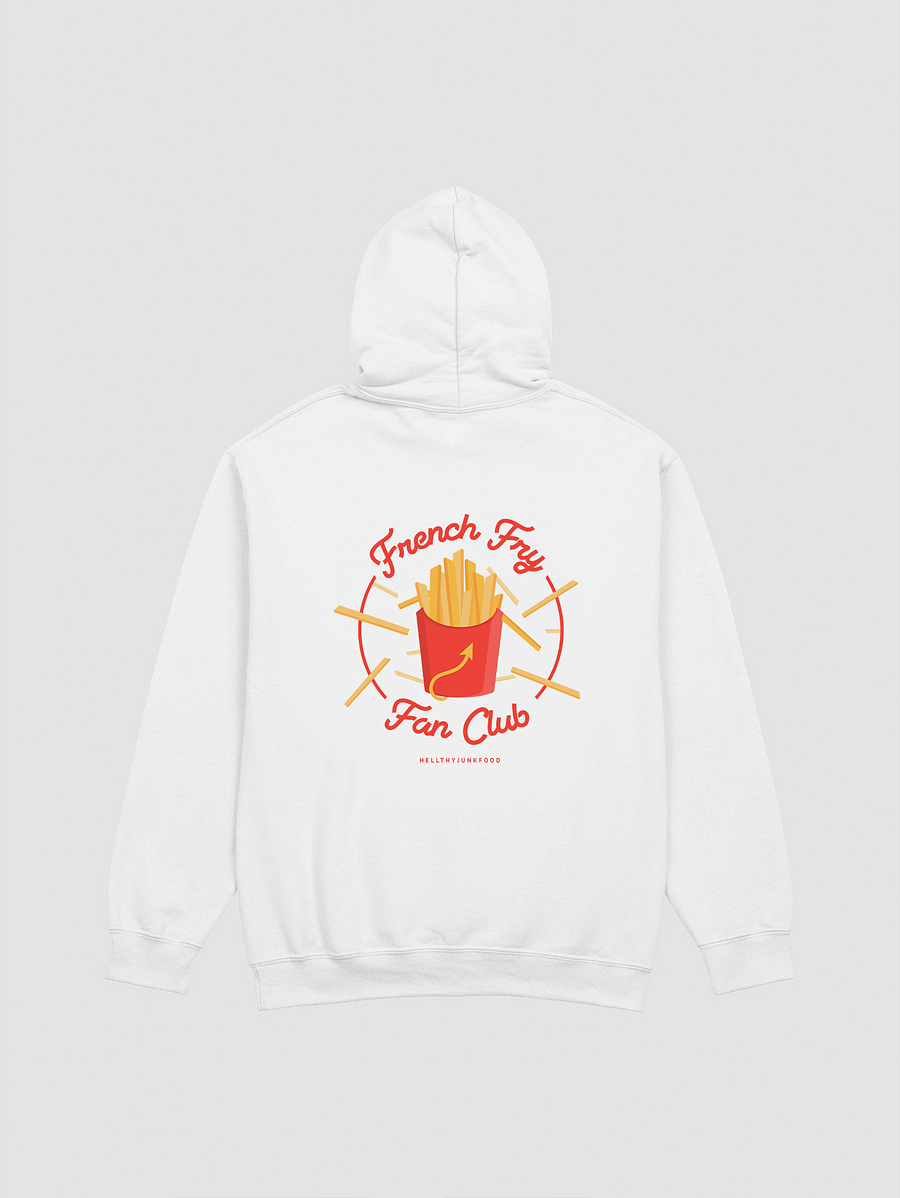French Fry Fan Club Hoodie - White product image (1)