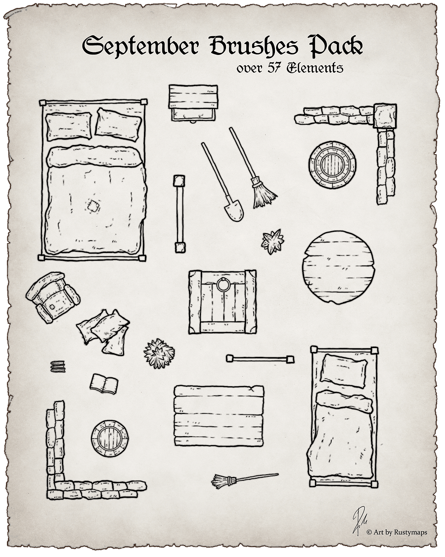 September Brushes Pack product image (1)