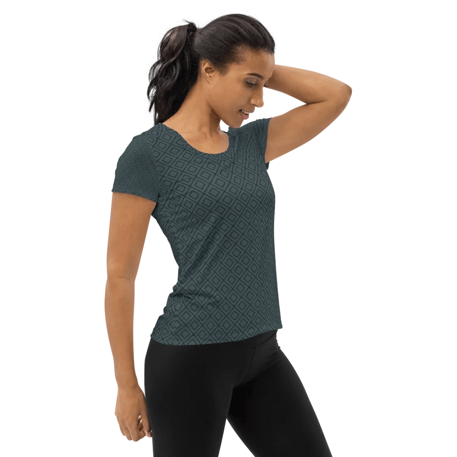 All-Over Print Women's Athletic T-Shirt product image (4)