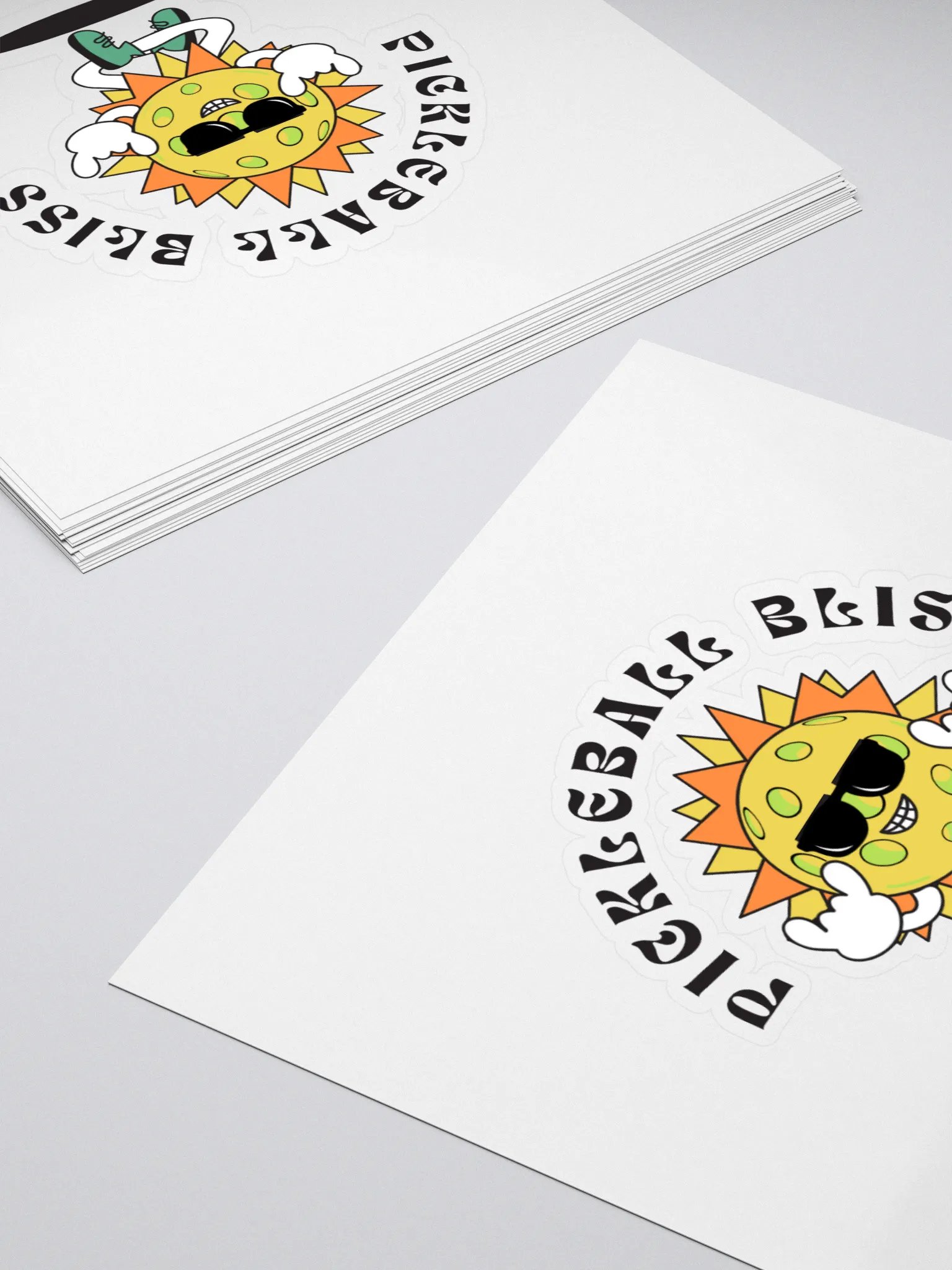Sunny Pickleball Bliss Sticker Pack product image (4)