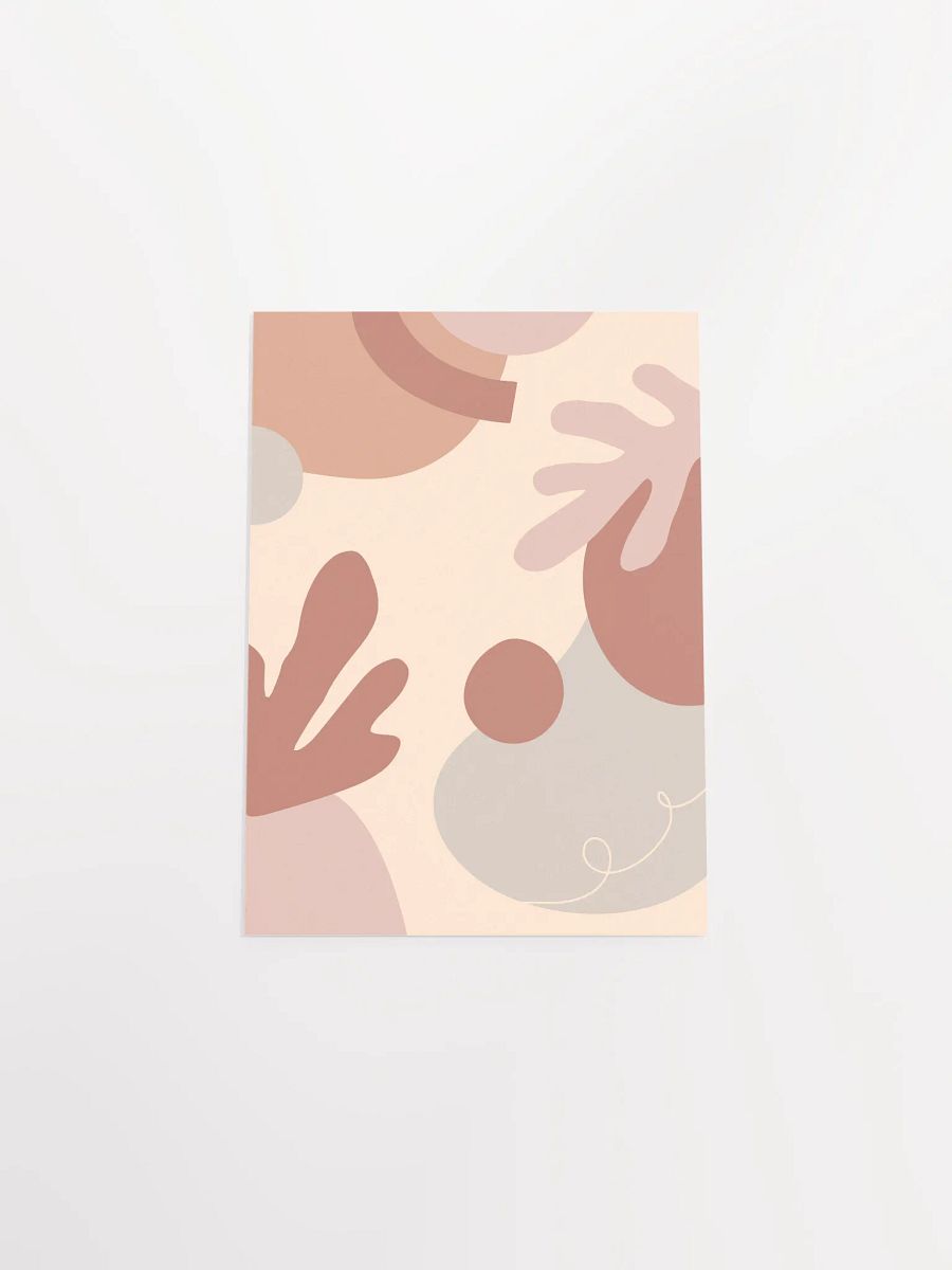 Boho abstract wall art — boho wall decor, aesthetic poster product image (9)