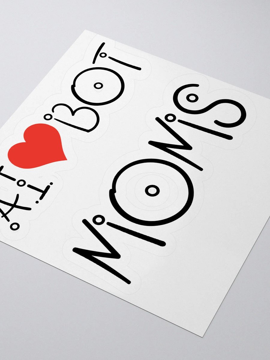 A.I. Heart Bot Moms Sticker product image (8)