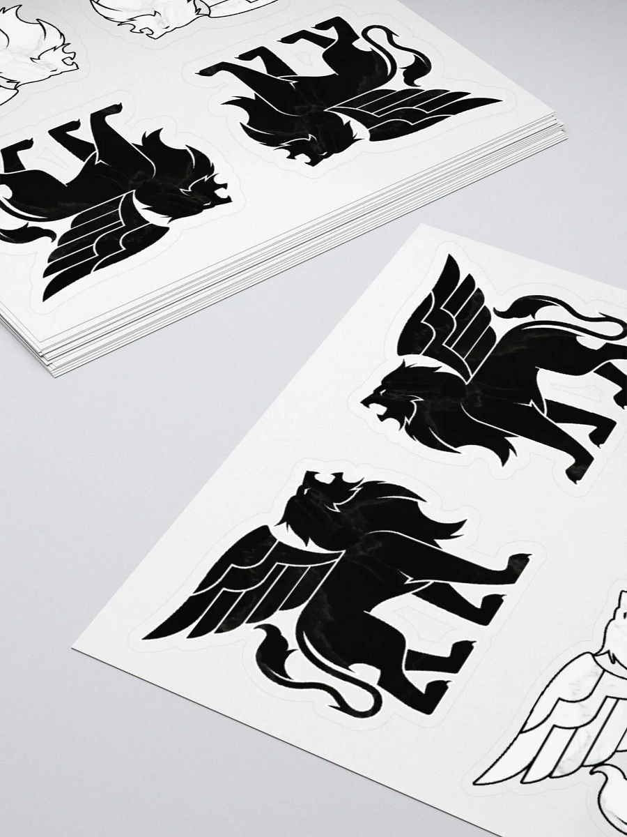 Verardi Famiglia Winged Lion ✦ Kiss Cut Stickers product image (11)