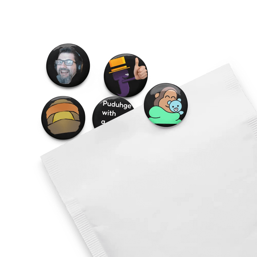 Puduhge With A Duh Pin Button Set product image (13)