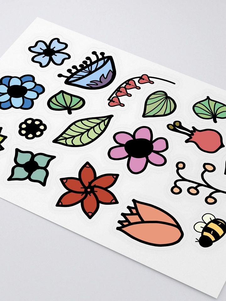 Gav's Garden Kiss Cut Sticker Sheet product image (2)