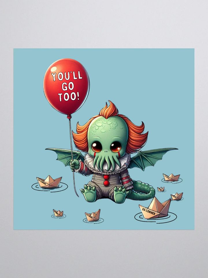 You'll Go Too! S.S. Corner Sticker product image (1)