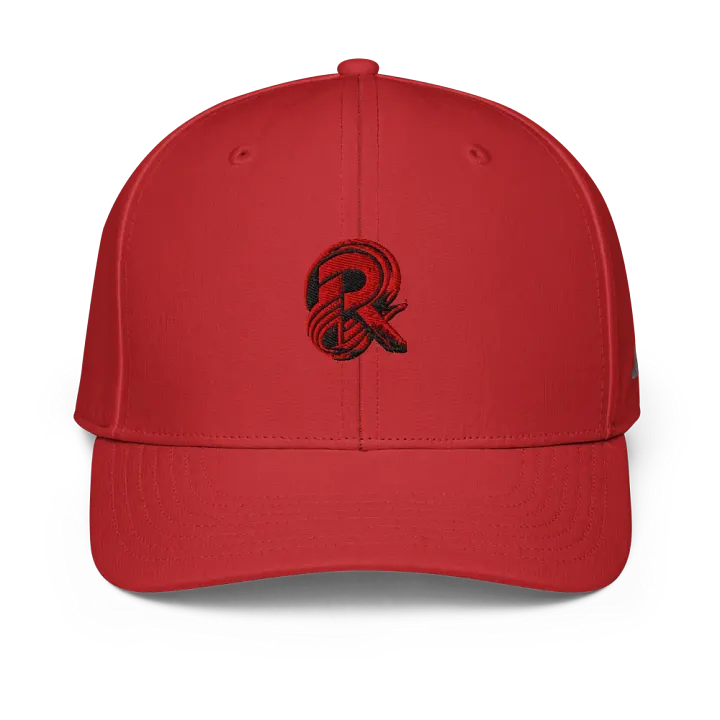 Retro Red Letter R Art Print product image (1)