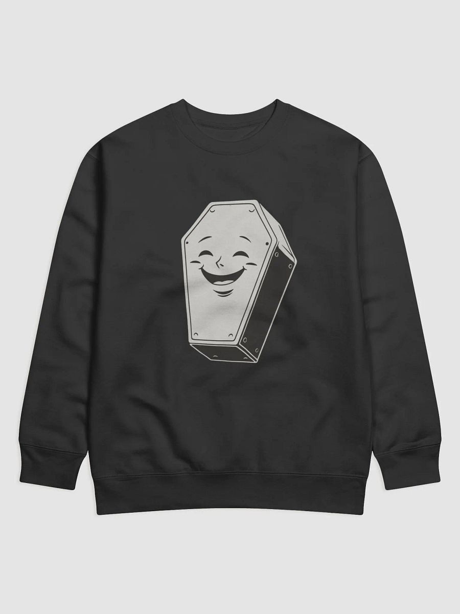 Cheerful Coffin Cotton Sweatshirt product image (1)
