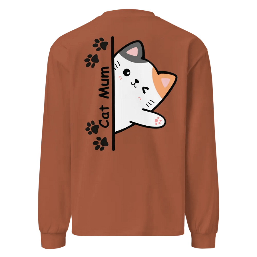 Cat Mum Long Sleeve Shirt product image (7)