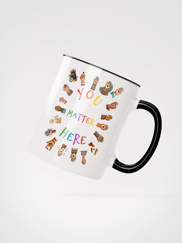 You Matter Here Accent Mug product image (6)