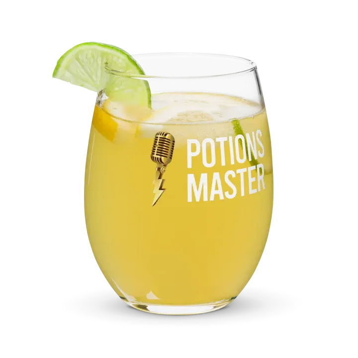 'Potions Master' Stemless Glass product image (1)