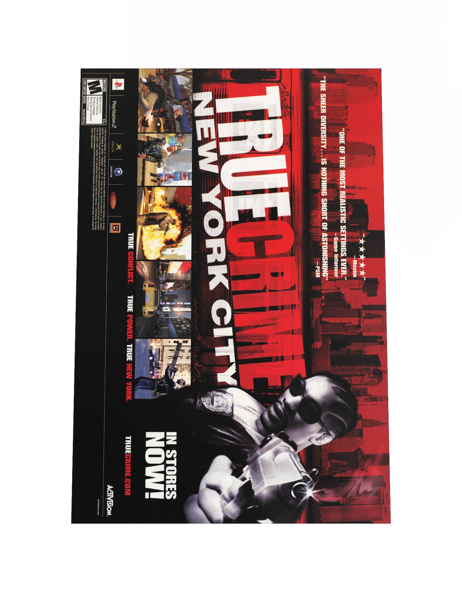 True Crime: New York - Promotional Poster/Flyer product image (1)