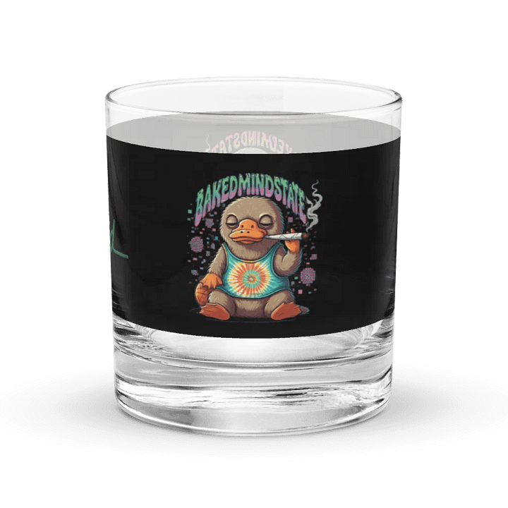 Stay Lifted Platypus Rocks Glass product image (2)