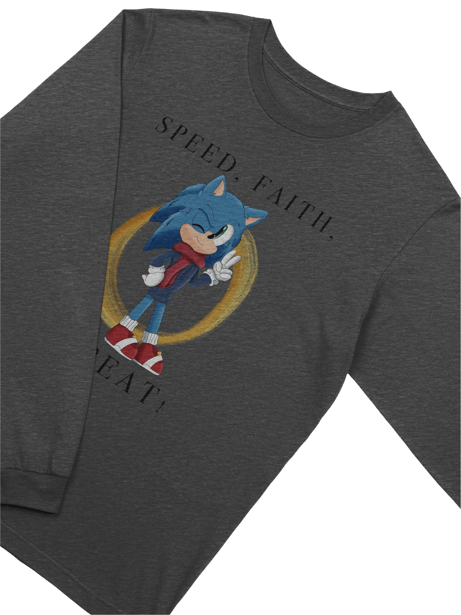 Speed, Faith, Repeat Long Sleeve T-Shirt product image (3)