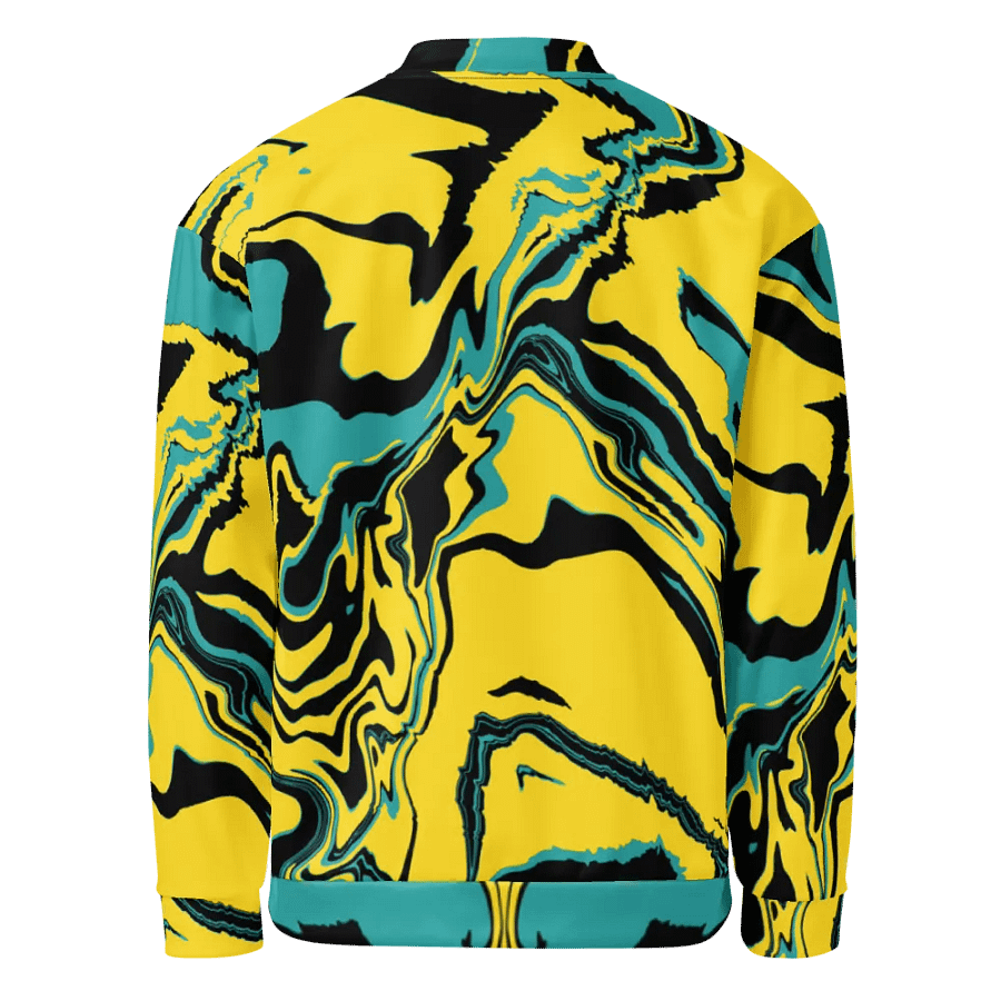 Swirling Spectrum All-Over Bomber Jacket product image (2)