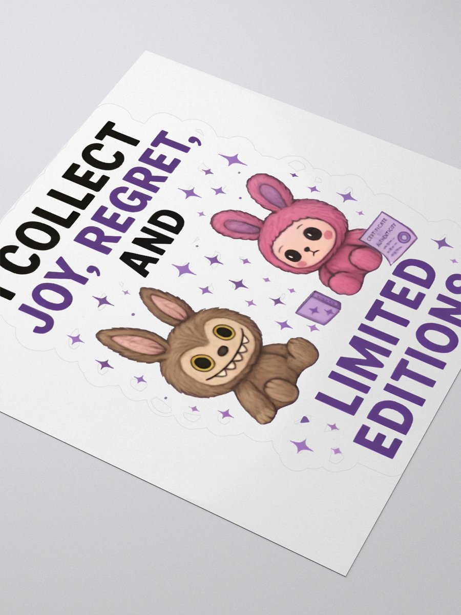 Limited Edition Joy & Regret Kiss Cut Stickerr product image (8)