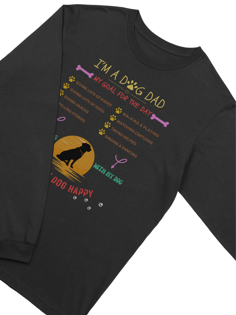 Dog Dad Long Sleeve T-Shirt product image (2)