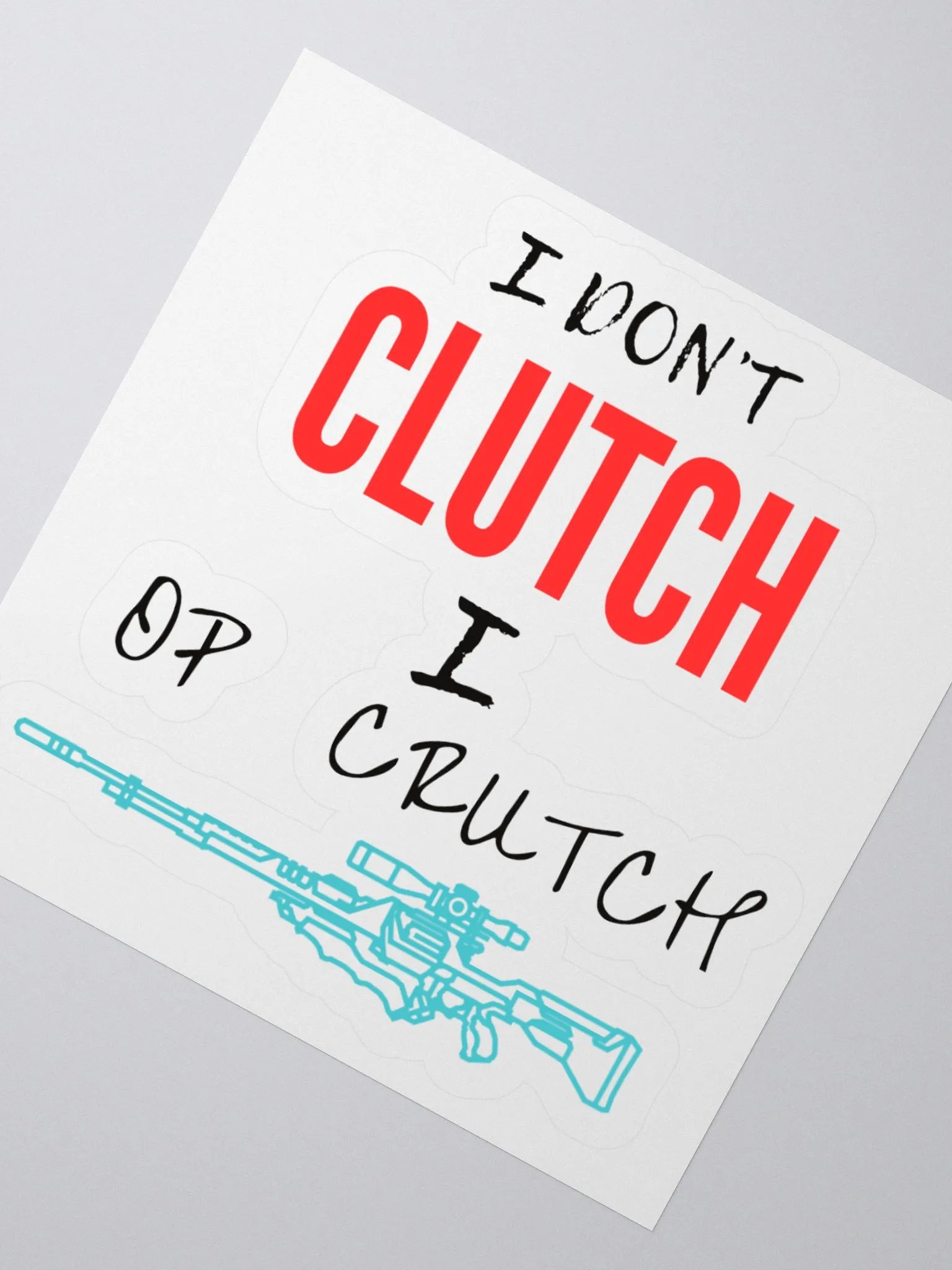 Op Crutch Sticker product image (4)