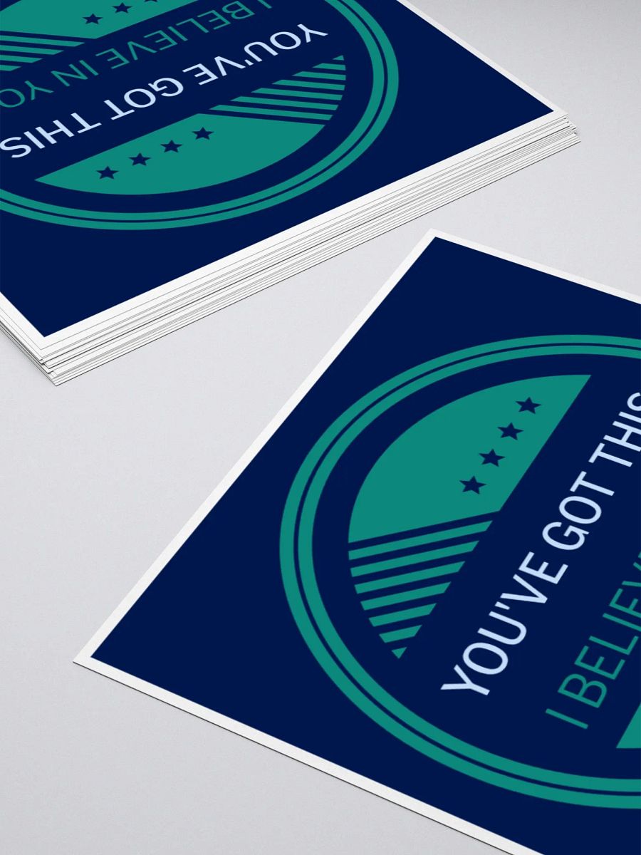 Motivational Circle Kiss Cut Stickers product image (12)