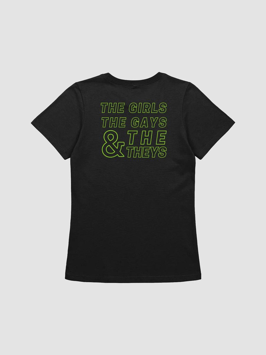 The Girls The Gays and The Theys Womens Tee product image (4)