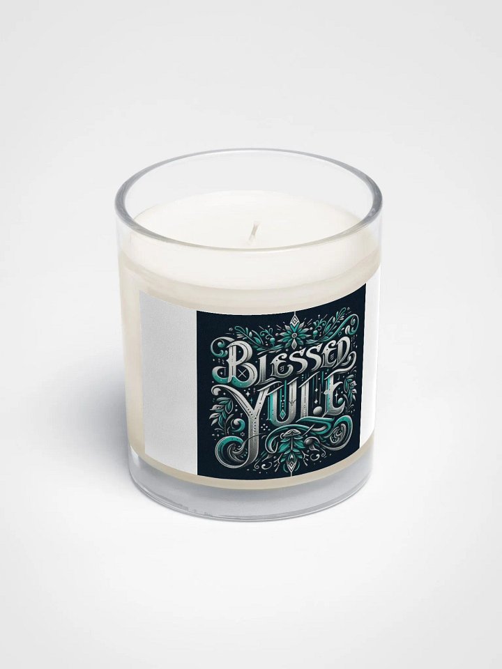 Blessed Yule candle product image (2)