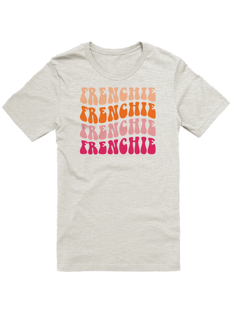 Frenchie Retro Wavy 70's Style Inspired T-Shirt product image (3)