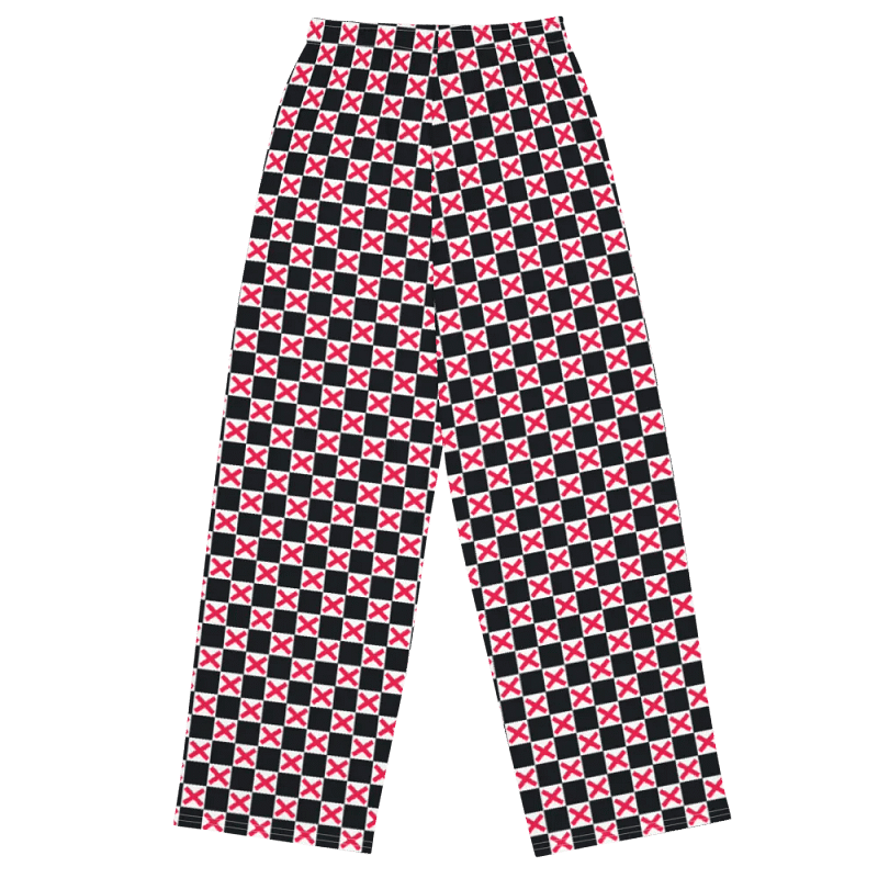 Limited Edition uniseX Red Checkered Pants