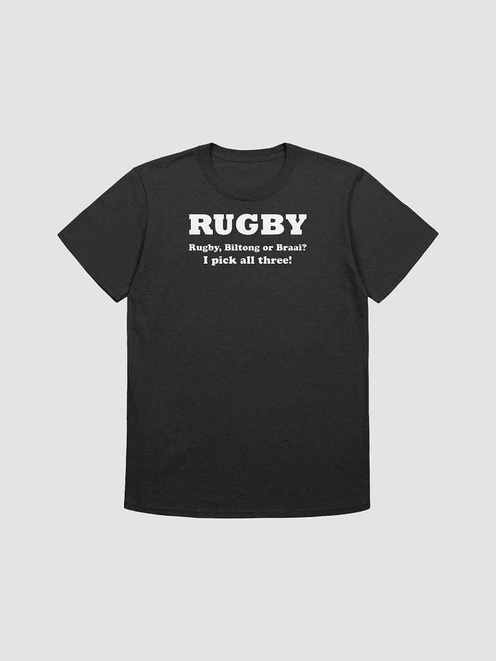 Unisex Rugby Slogan T-Shirt #8 product image (1)