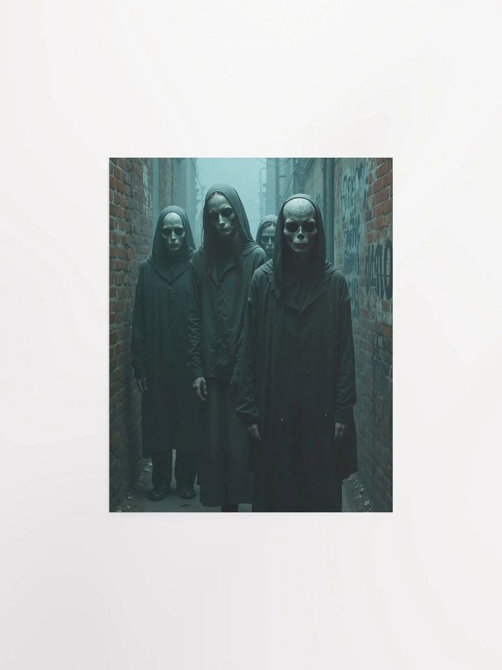 Alleyway Spooks Matte Poster product image (1)