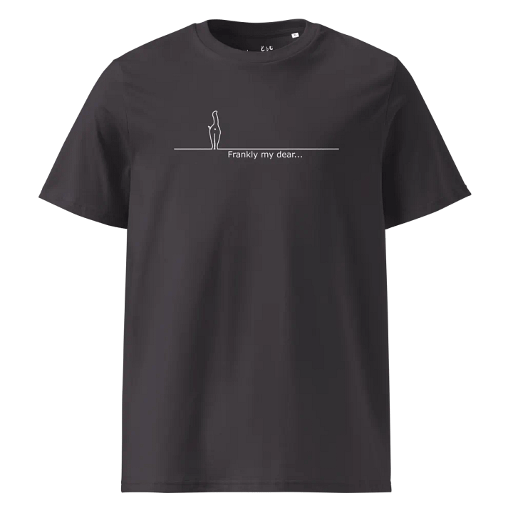 Cats Don't Give a Damn - Organic Cotton - Unisex T-Shirt - Dark Palette product image (1)