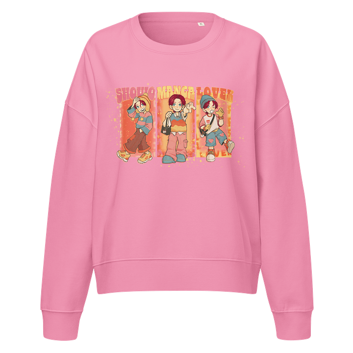 'Shoujo Manga Lover' Graphic Print Sweatshirt product image (1)