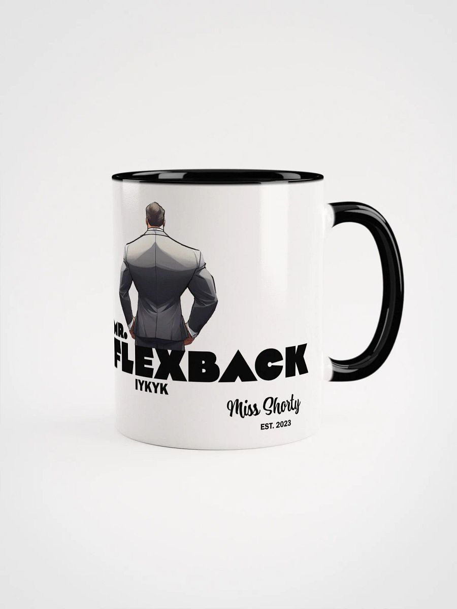 Mr. Flexback -- If you know, you know -- two color Mug product image (1)