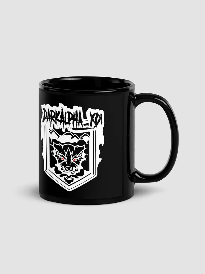 DarkAlpha American Flag Logo Black Coffee Mug product image (2)