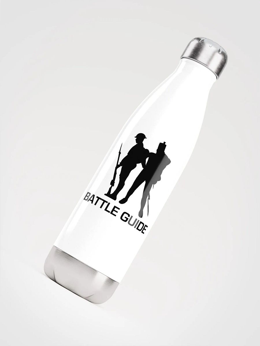 Battle Guide | Steel Water Bottle | White product image (4)
