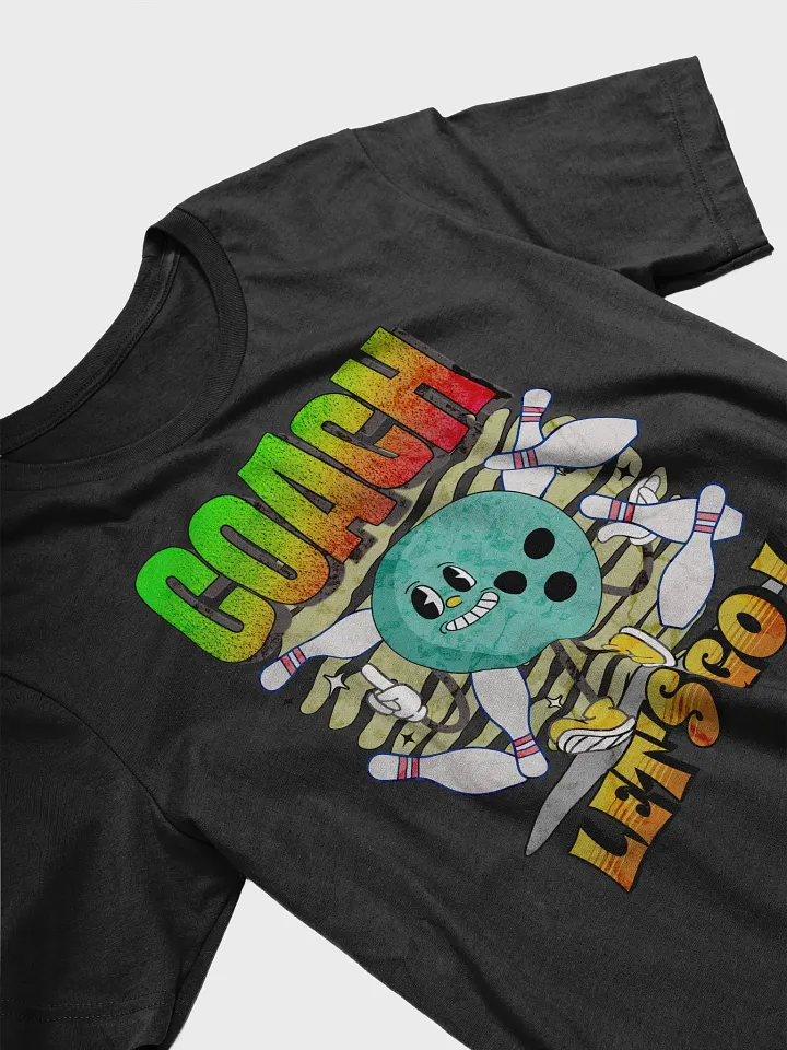 Retro Mascot Coach Bowling Motivational T-Shirt product image (8)