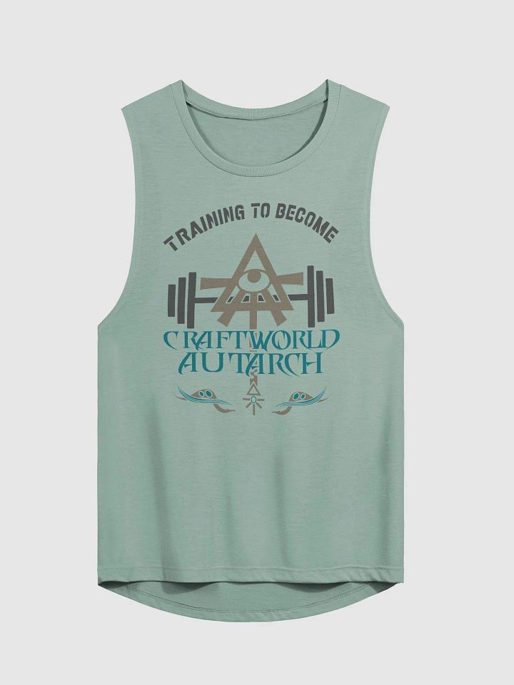 Training to Become Craftworld Autarch - Warhammer Aeldari Gym Tank Top product image (1)