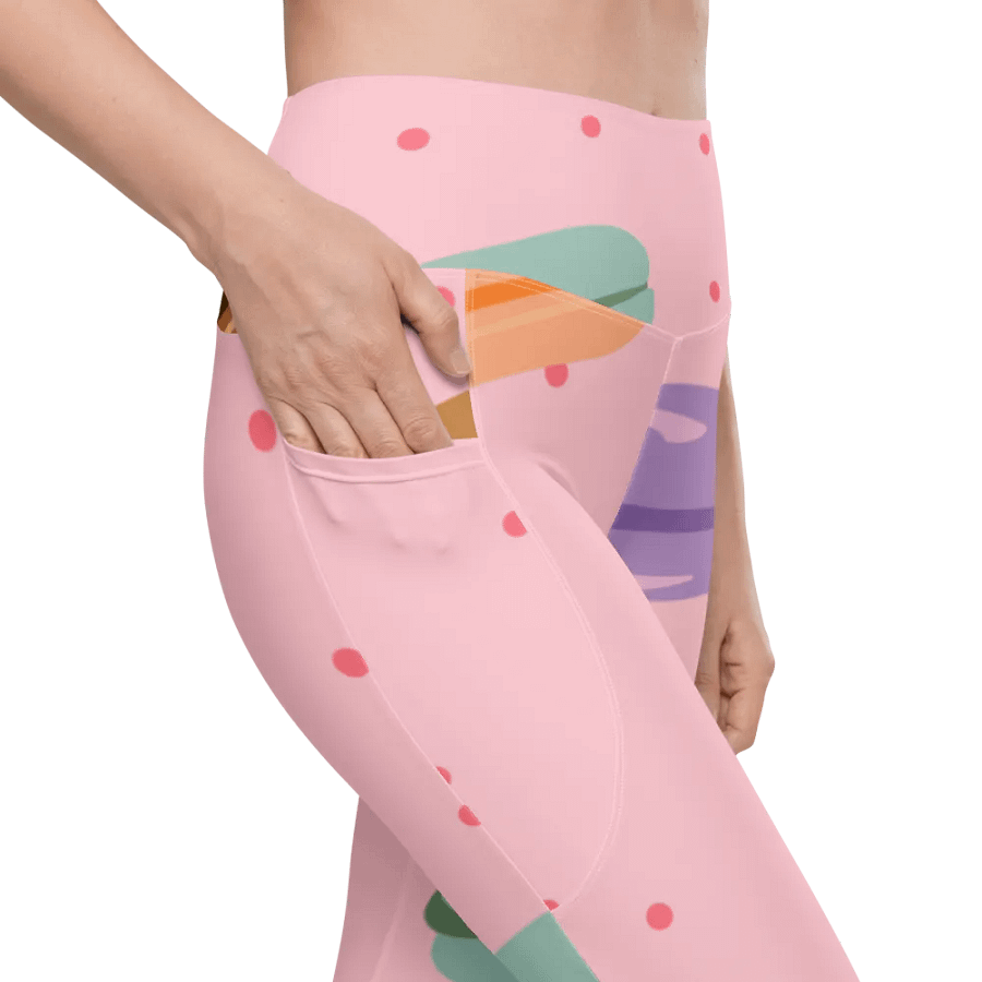 Macaron Madness Pocket Leggings product image (10)