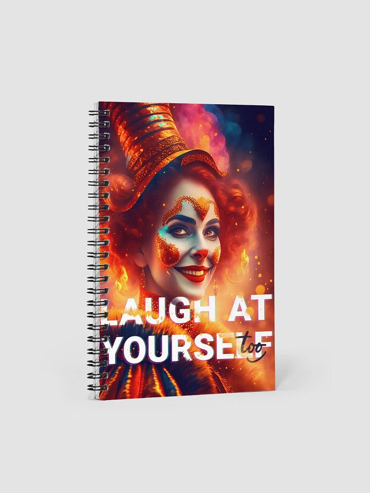Laugh at yourself too - Clown in fire product image (1)