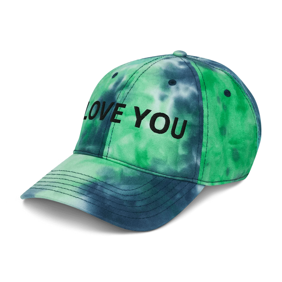 Green/Bue I love you cap product image (7)