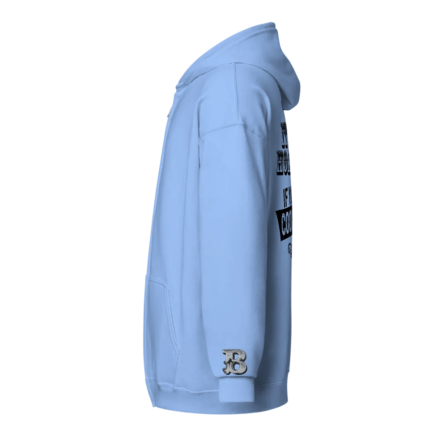 ITS NOT HOARDING (Zipper Hoodie - Light) product image (3)