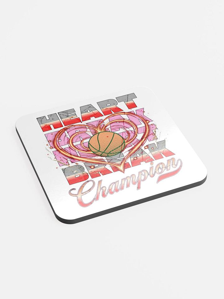 Heartbreak Champion Basketball Coaster Set product image (1)