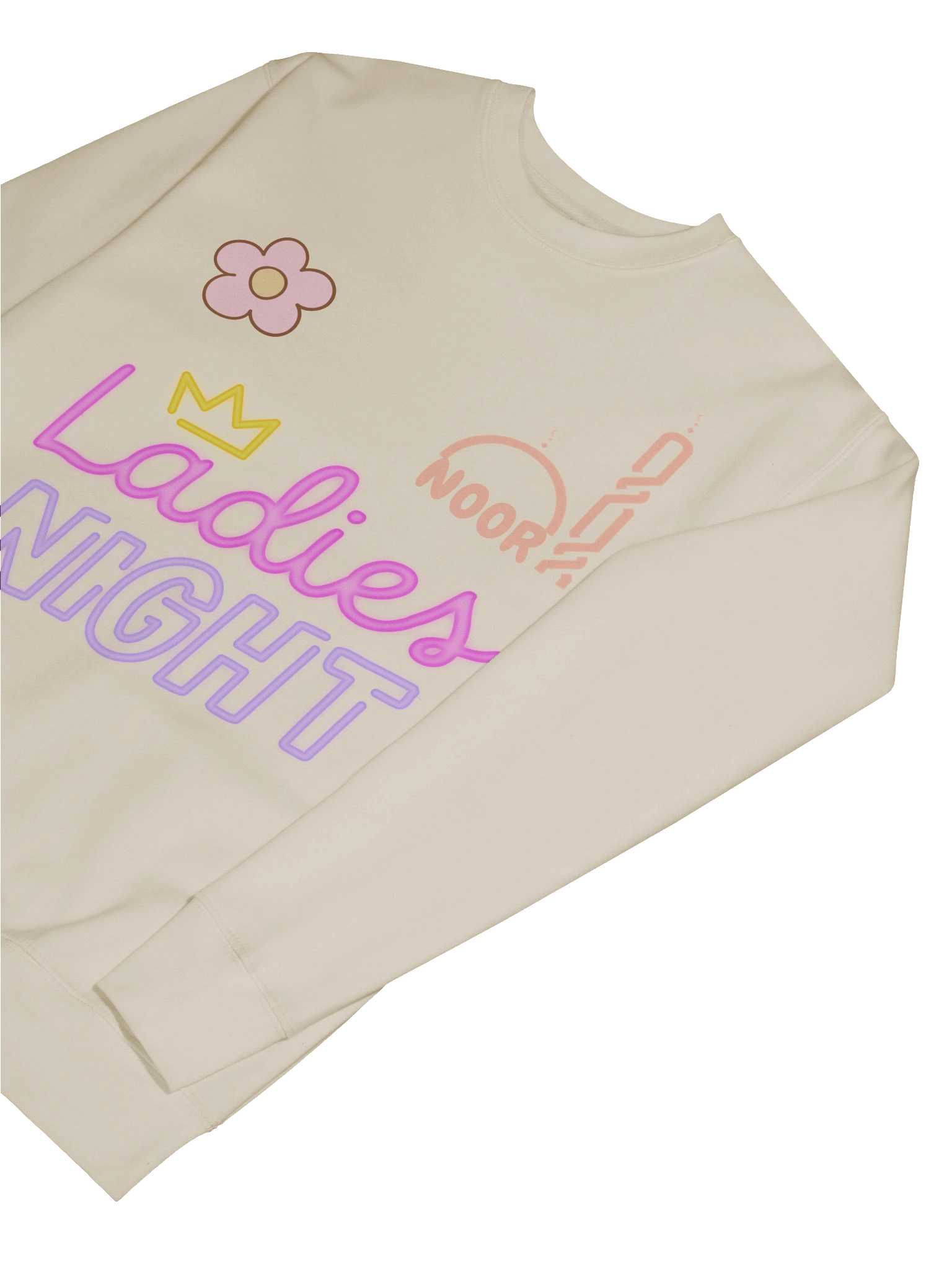 Ladies Night Noor Cotton Crew Sweatshirt product image (35)